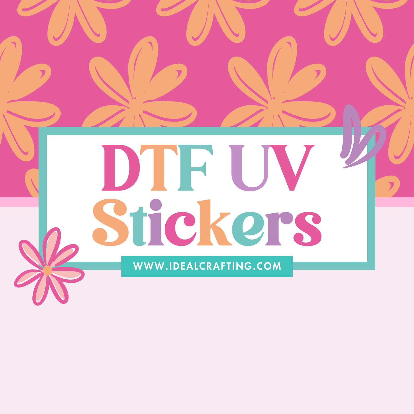STICKERS UV MINI PERSONALIZADO (hasta 4” x 3”)