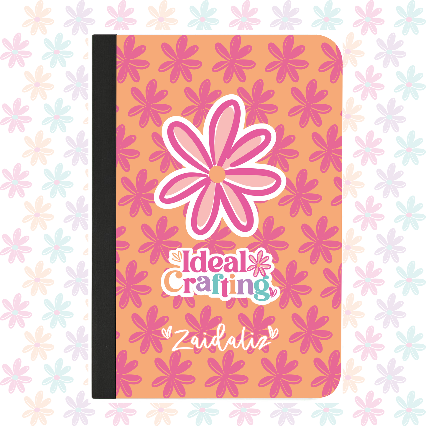 Forro para libreta personalizada