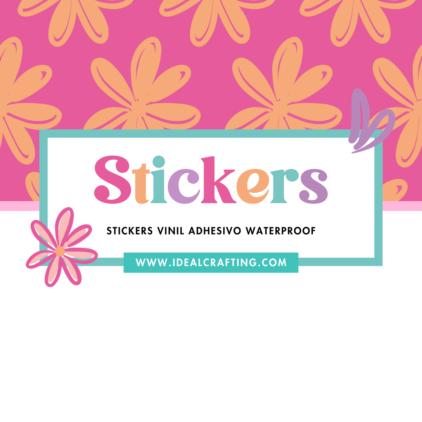 Stickers Vinil Adhesivo Waterproof