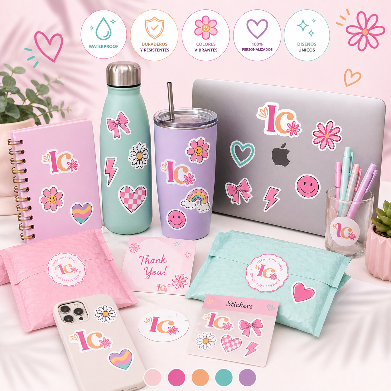 Stickers Vinil Adhesivo Waterproof